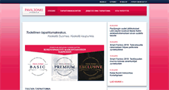 Desktop Screenshot of paviljonki.fi